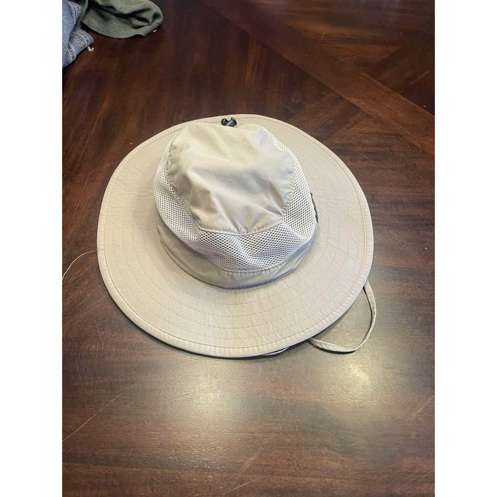 Dorfman Pacific Solid hiking wide brim large mesh sun nylon